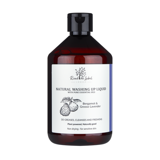 Natural Spring Cleaning Washing Up Liquid Eucalyptus and Geranium