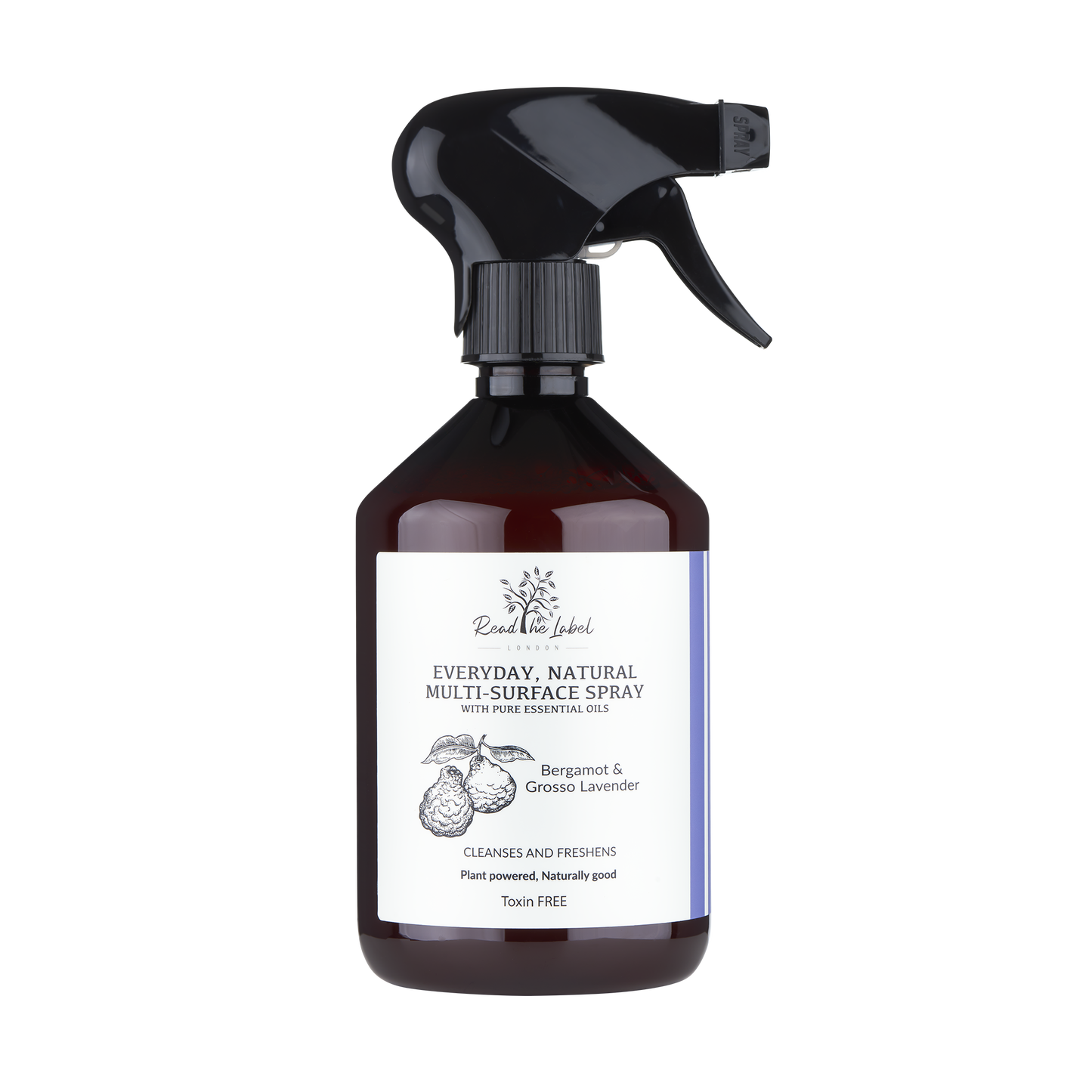 Natural Spring Cleaning Multi-surface Spray Bergamot and Lavender