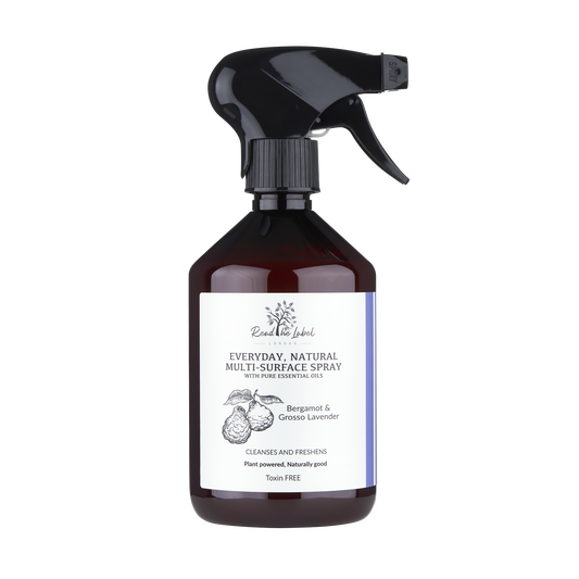 Natural Spring Cleaning Multi-surface Spray Bergamot and Lavender