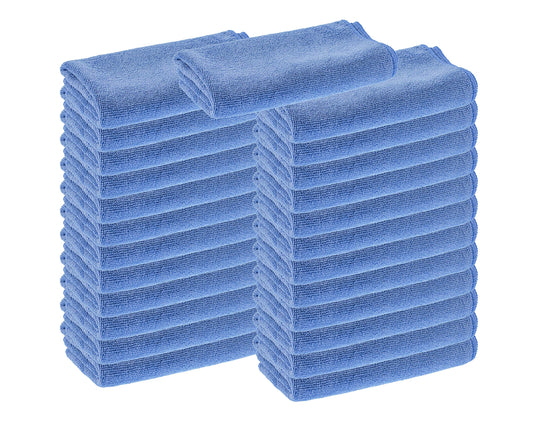 Glass Polish (300 X 300 Mm 25 Pack Premium Lint Free Microfibre Cloths - GP15002