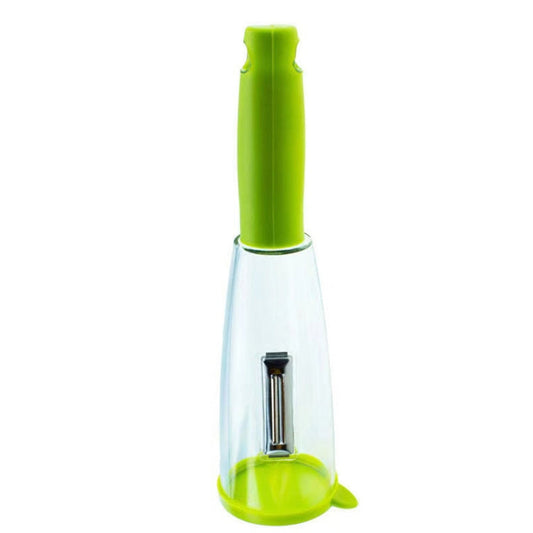 Storage Type Peeling Knife With Storage Box Planer Peeling Knife Household Fruit Multifunctional Peeler, 4 piece